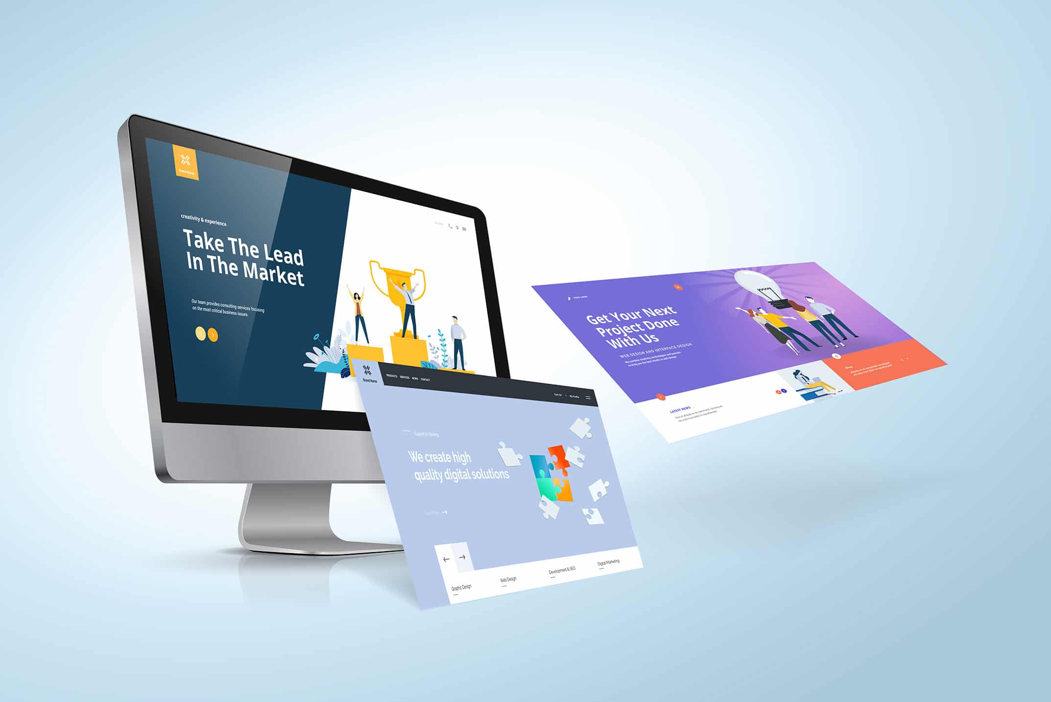 Professionelle Webseite